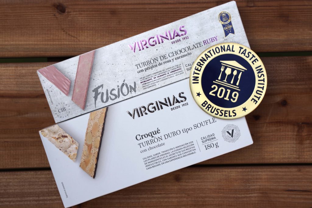 Dos turrones Virginias son galardonados en el Superior Taste Award