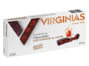 Turrón Trufado con Guindas al Licor Virginias
