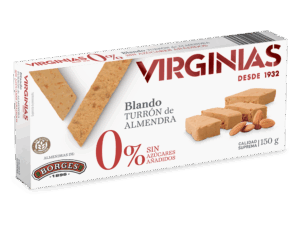 Turrón Blando 0% Azúcares Añadidos Virginias