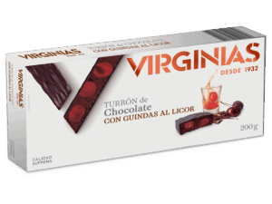 Turrón Trufado con Guindas al Licor Virginias