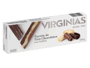 Turrón de tres Chocolates